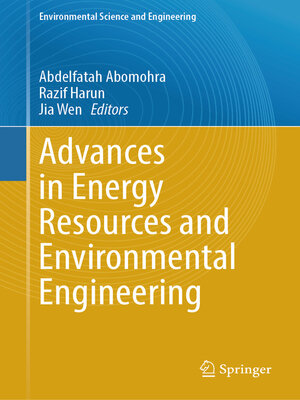 cover image of Advances in Energy Resources and Environmental Engineering